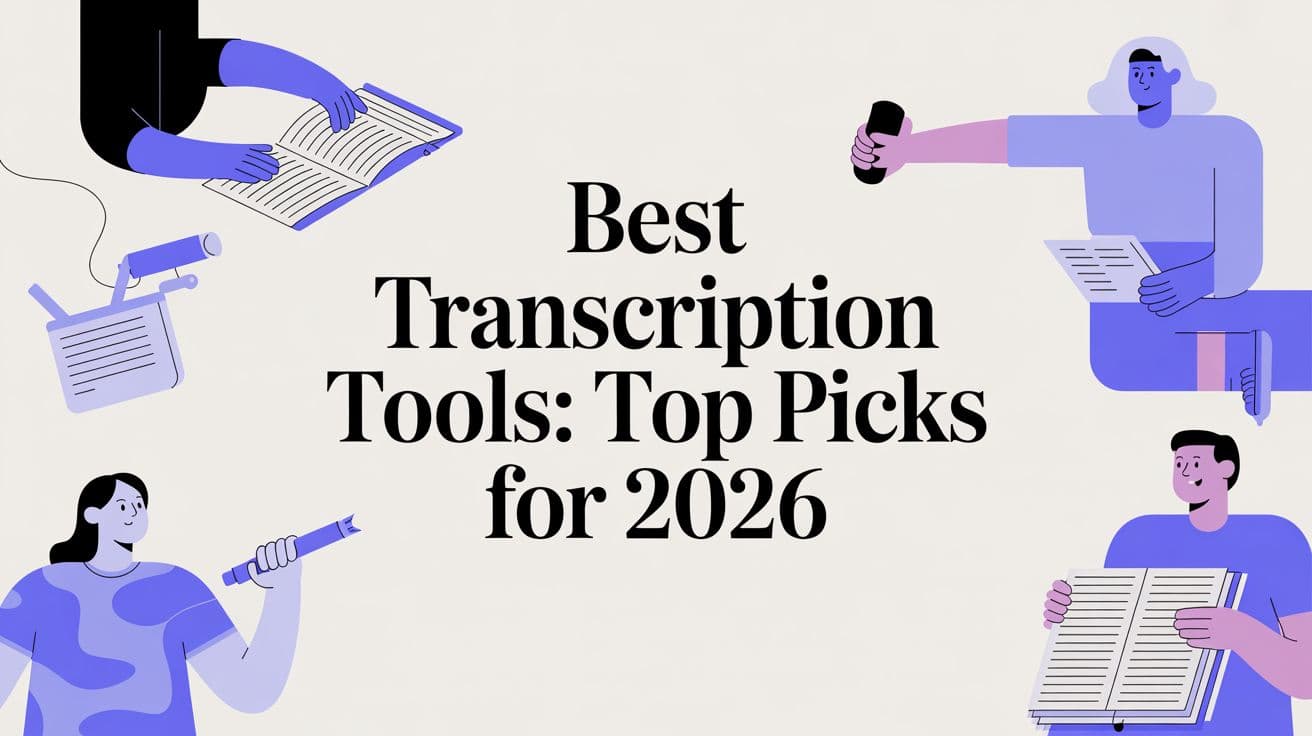 Best Transcription Tools: Top Picks for 2026