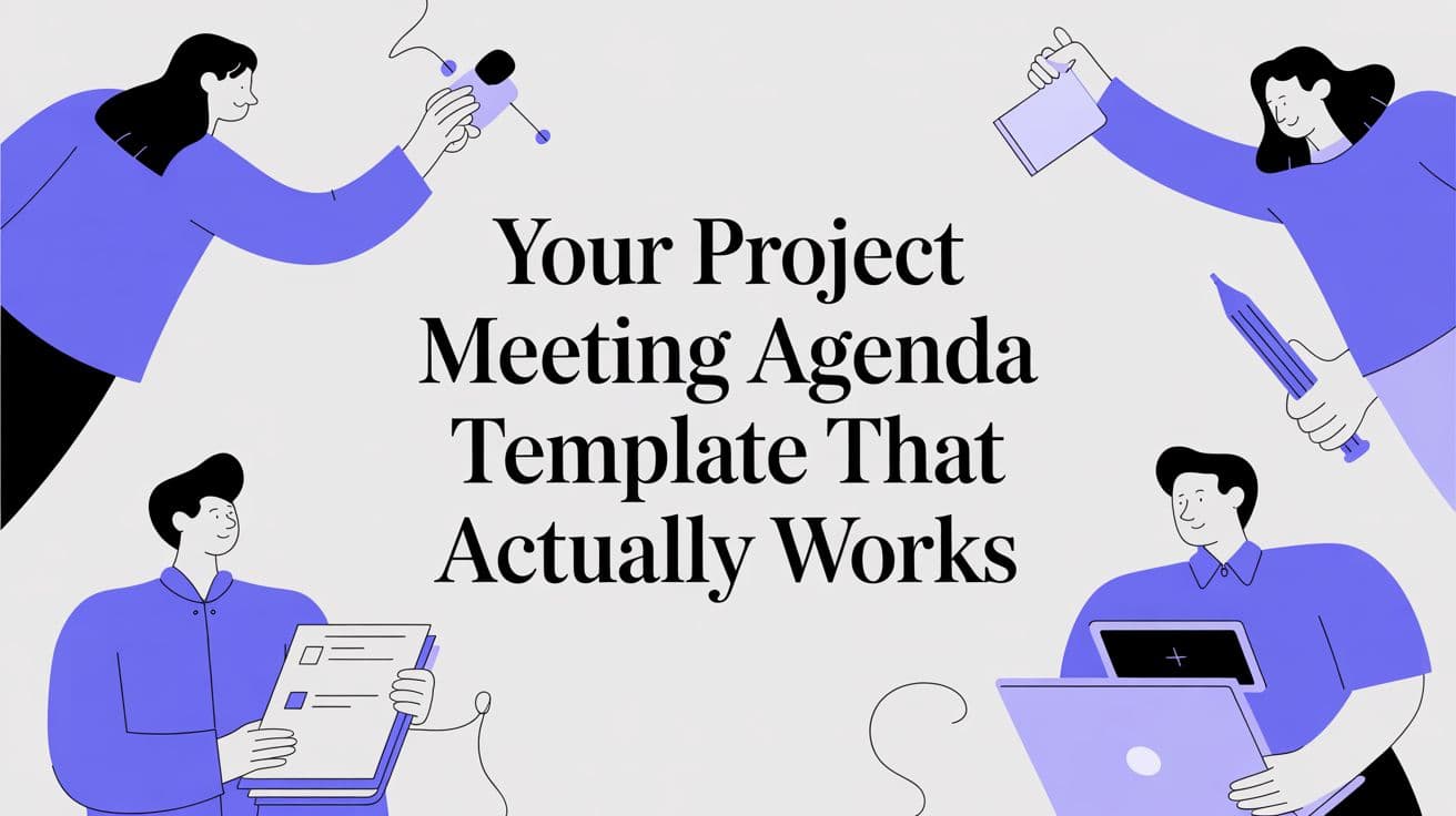 Your Project Meeting Agenda Template That Actually Works