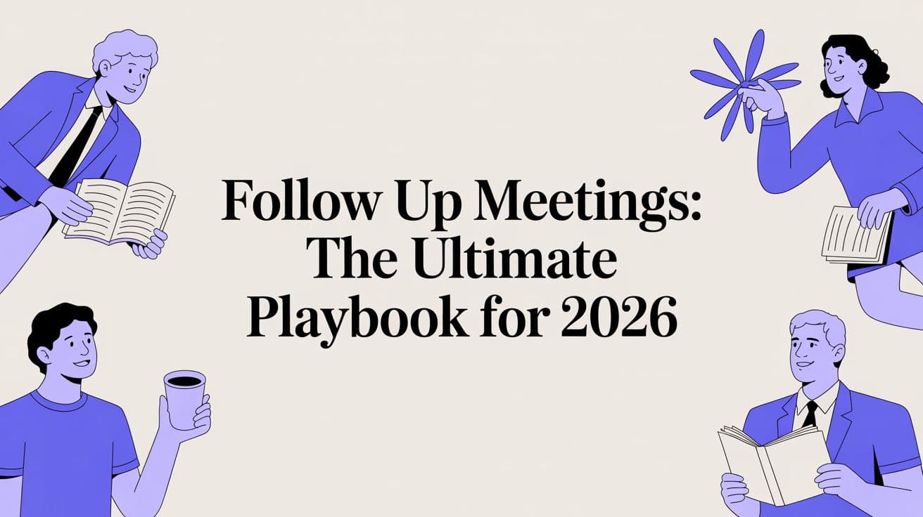 Follow Up Meetings: The Ultimate Playbook for 2026