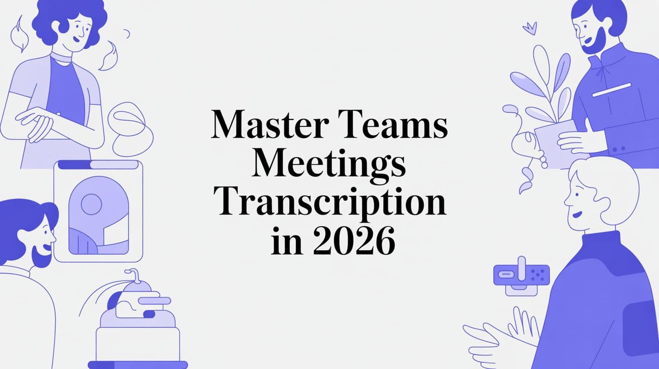 Master Teams Meetings Transcription in 2026