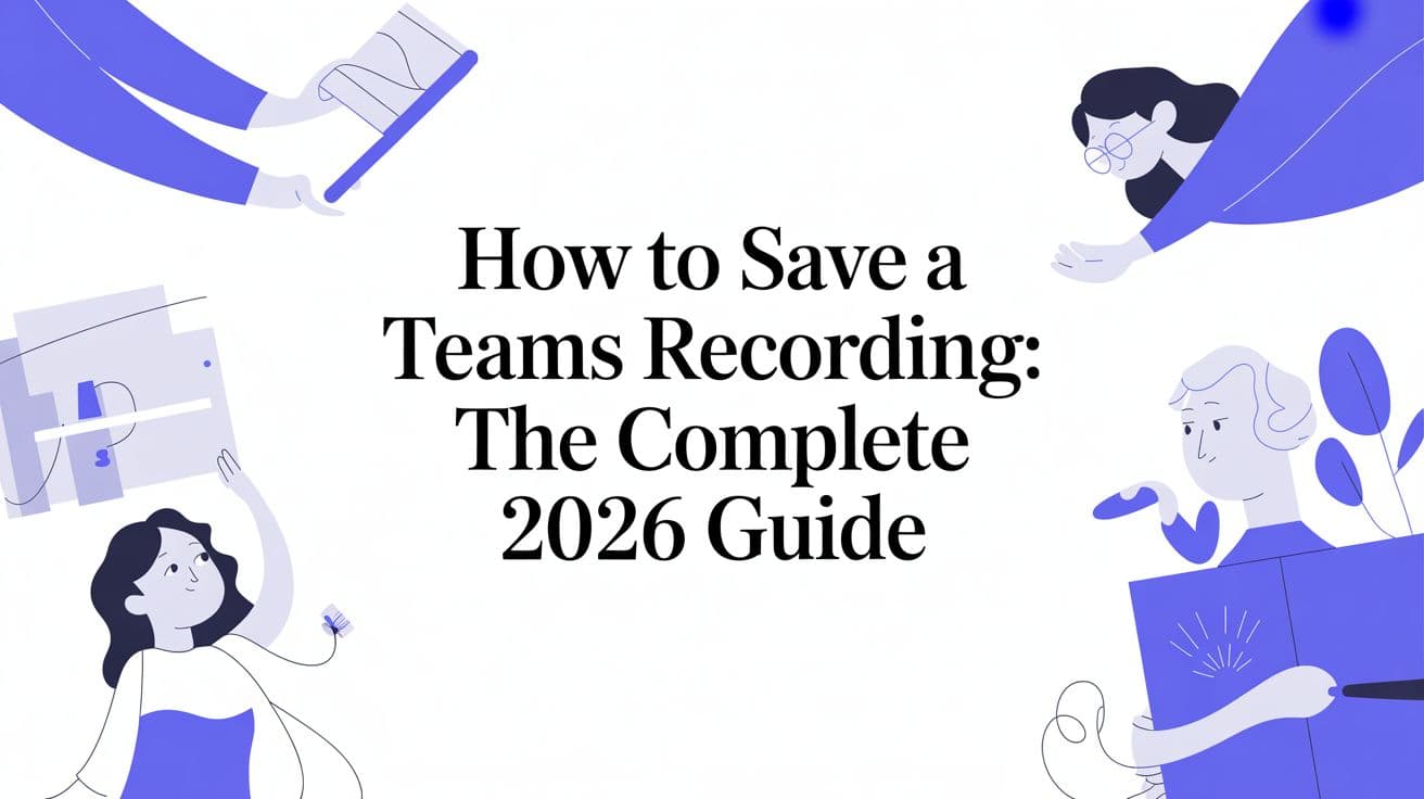 How to Save a Teams Recording: The Complete 2026 Guide