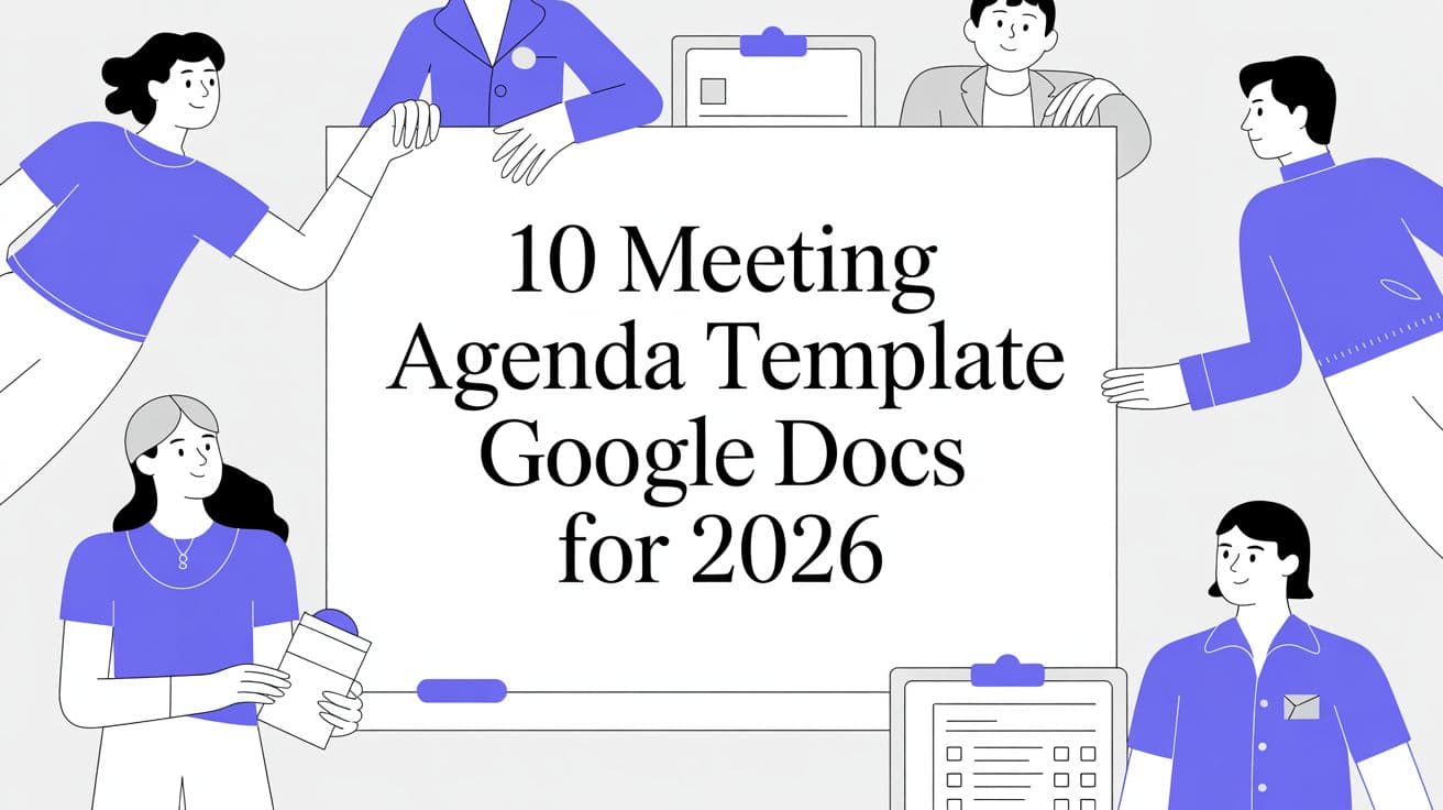 10 Meeting Agenda Template Google Docs for 2026