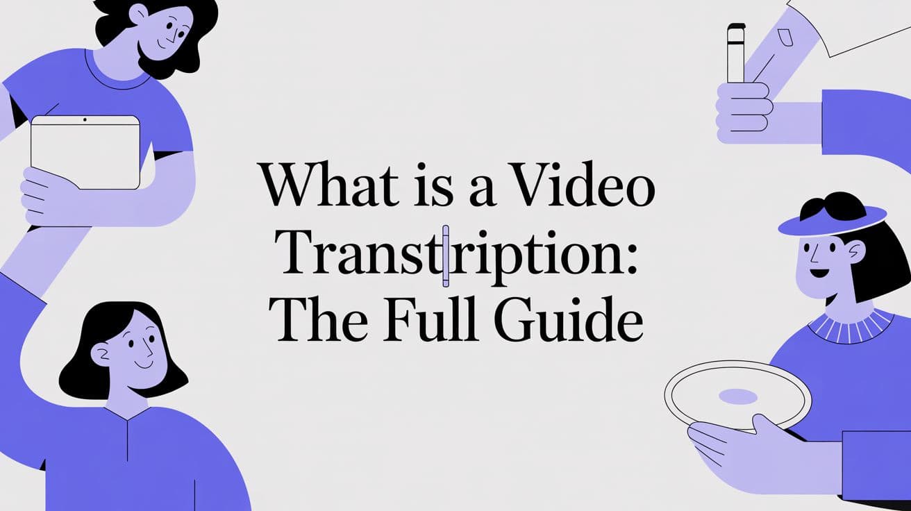 What Is a Video Transcription: The Full Guide