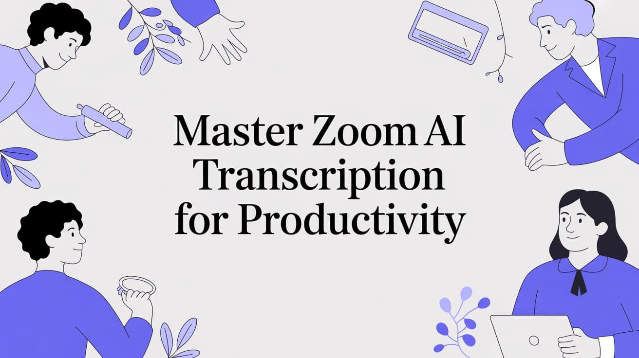 Master Zoom AI Transcription for Productivity