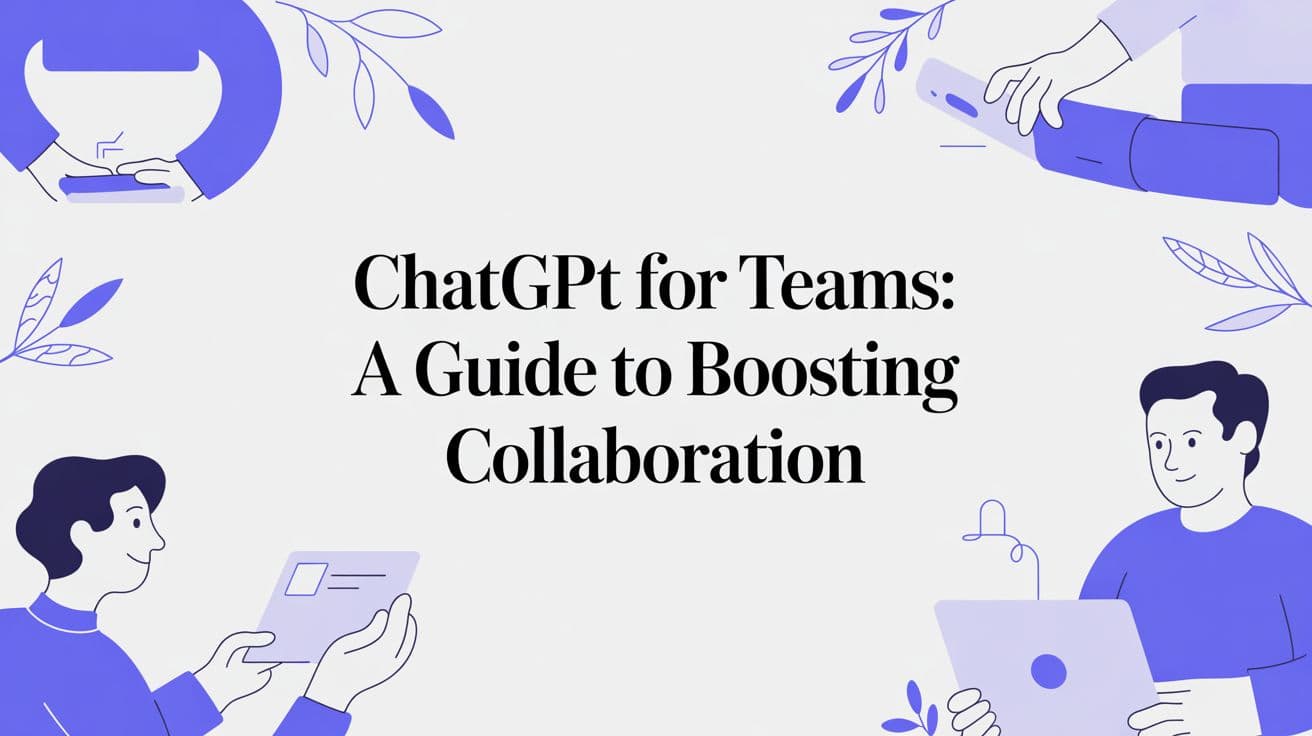 ChatGPT for Teams: A Guide to Boosting Collaboration