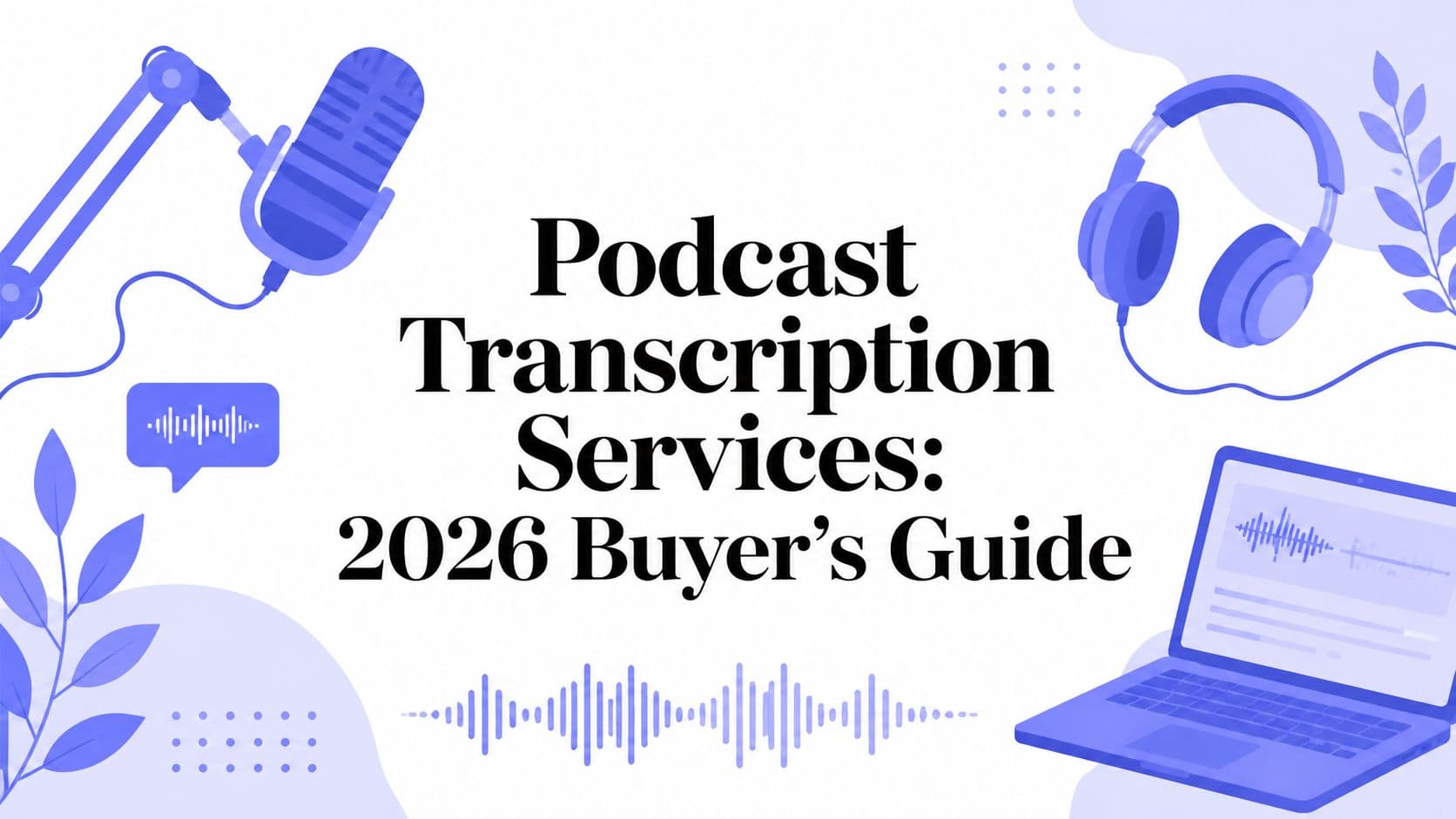Podcast Transcription Services: 2026 Buyer's Guide