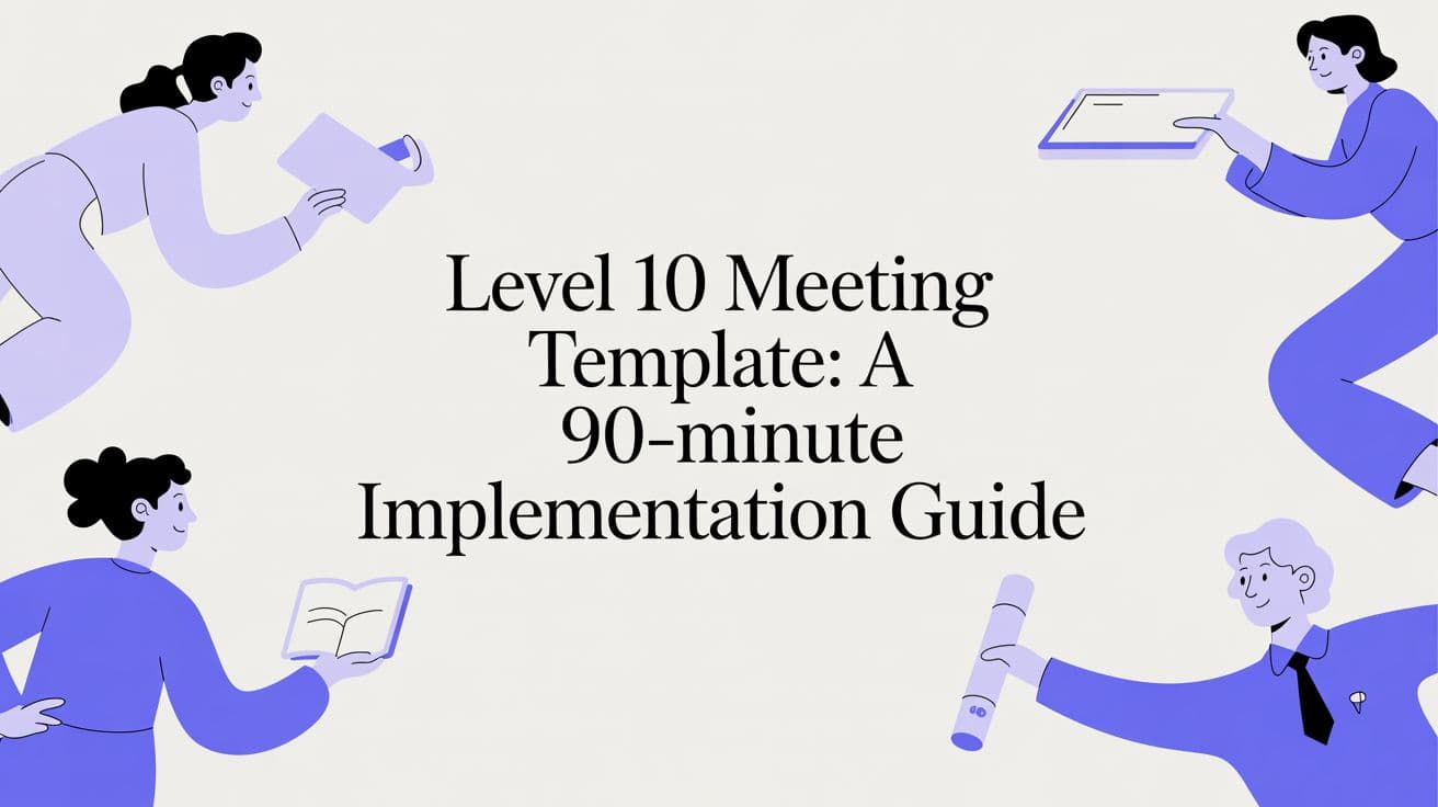 Level 10 Meeting Template: A 90-Minute Implementation Guide