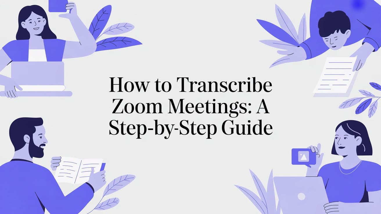 How to Transcribe Zoom Meetings: A Step-by-Step Guide