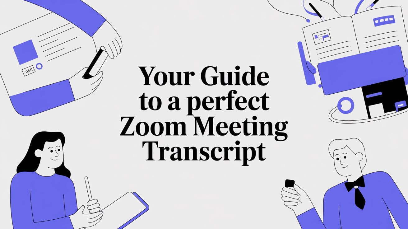 Your Guide to a Perfect Zoom Meeting Transcript