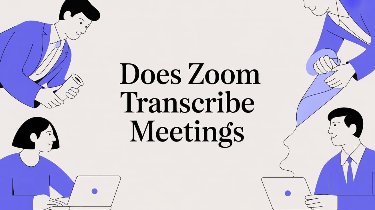 Does Zoom Transcribe Meetings