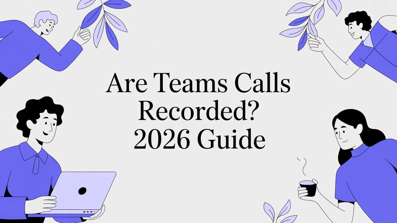 Are Teams Calls Recorded? 2026 Guide