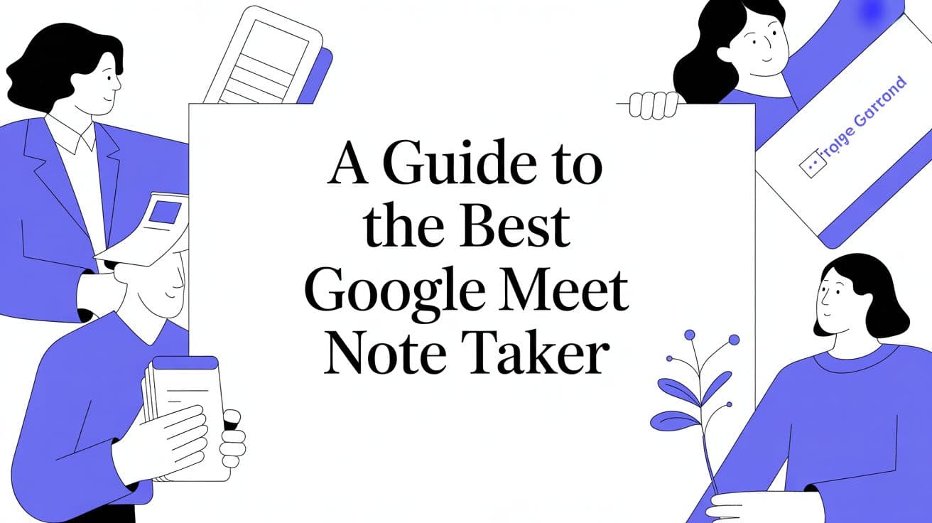 A Guide to the Best Google Meet Note Taker